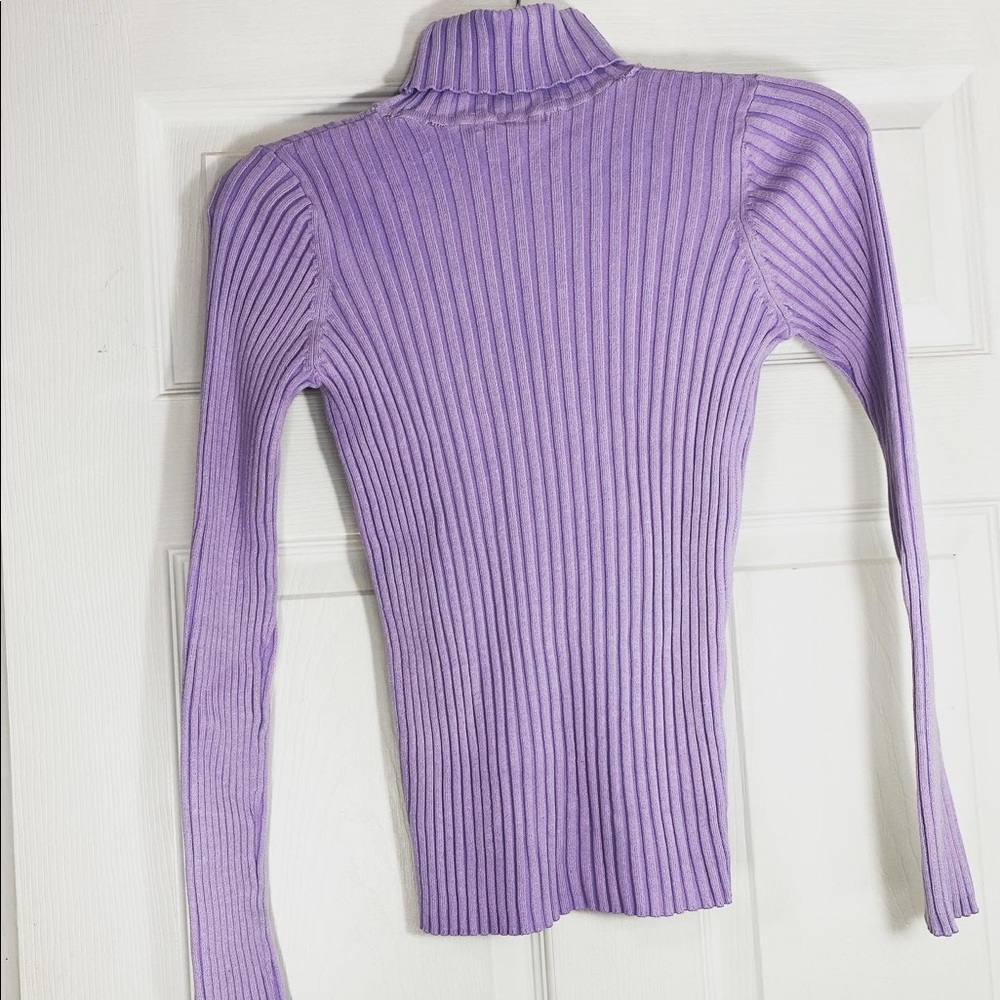 Purple Turtleneck